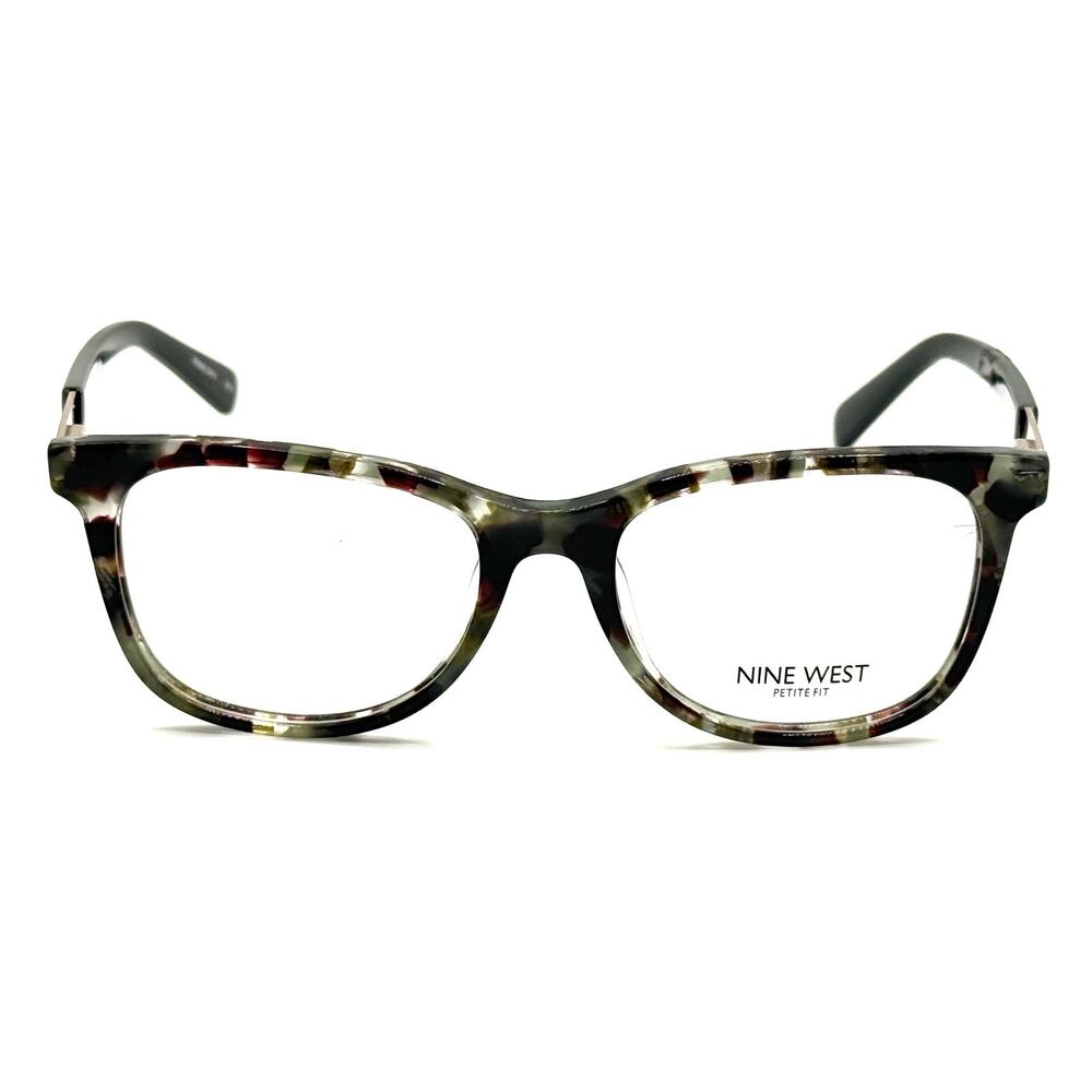 NINE WEST NW5186 320 GREEN BROWN TORTOISE EYEGLASSES SUNGLASSES FRAMES 48-16-135